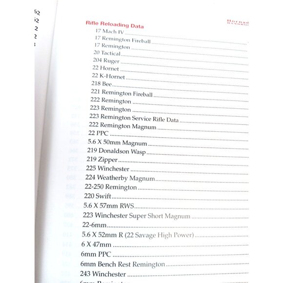 Hornady Handbook of Cartridge Reloading 8th Edition HC 2010 GUC - Picture 8 of 16